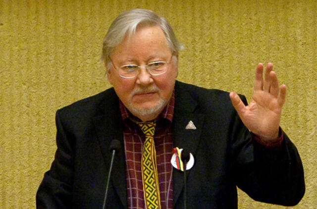 Vytautas Landsbergis: EP rezoliucija dėl tariamo homoseksualų diskriminavimo smerkia Lietuvą dėl to, kas neįvyko