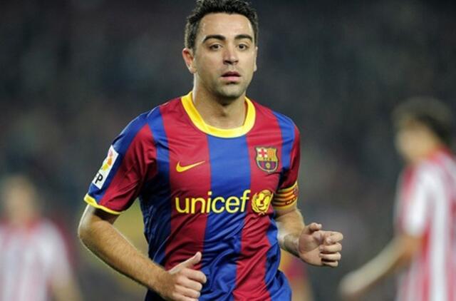 Xavi pakartojo "FC Barcelona" rekordą