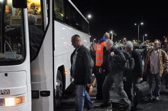 Dykumoje Libijoje išgelbėta pusantro šimto užsieniečių