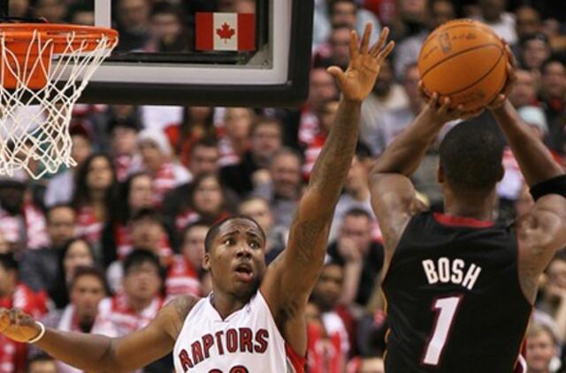 "Heat" išvykoje nugalėjo "Raptors"