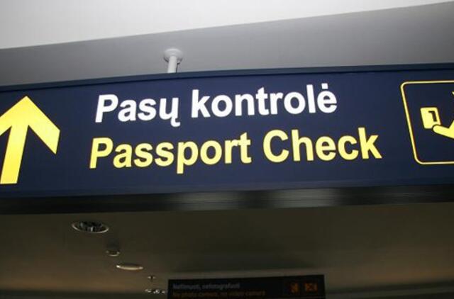 Į Lietuvą atvyko su suklastotu pasu