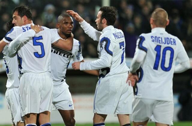 Italijos futbolo čempionate - "Inter" ir "Genoa" pergalės