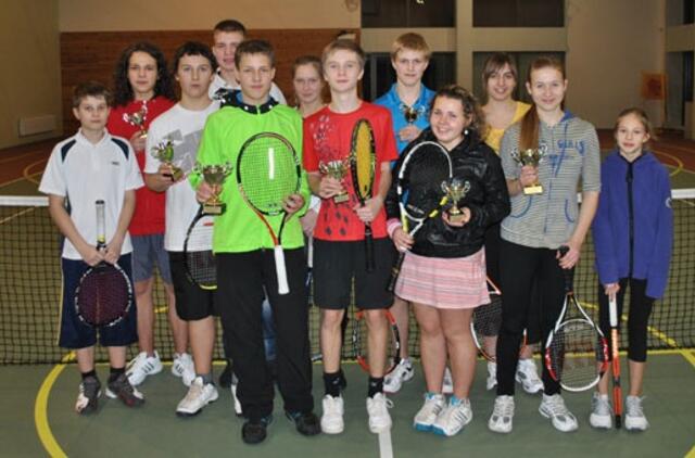 Klaipėdos tenisininkai išsidalijo laurus