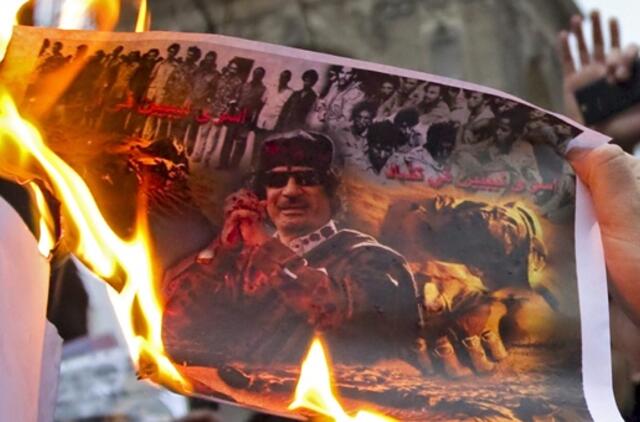 Libijoje protestus malšina samdyti kovotojai iš Ukrainos ir Baltarusijos