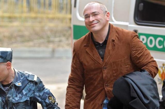 Michailas Chodorkovskis: rusai Putino nepalaikys, jei jis nuspręs kandidatuoti