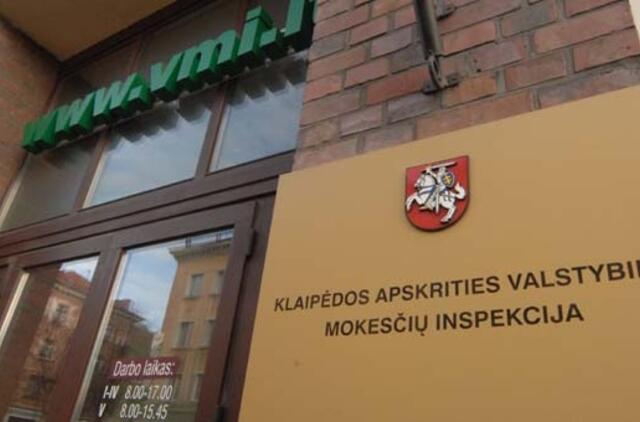 Mokesčių inspektoriai ragina nepamiršti pateikti duomenis