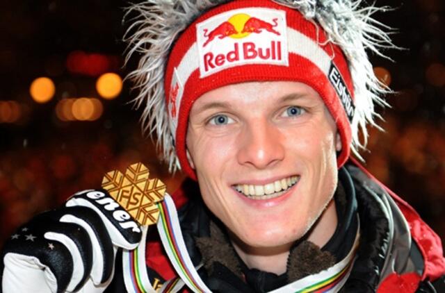 Pasaulio slidinėjimo čempionatas: šuolių nuo tramplino auksas - Thomui Morgensternui