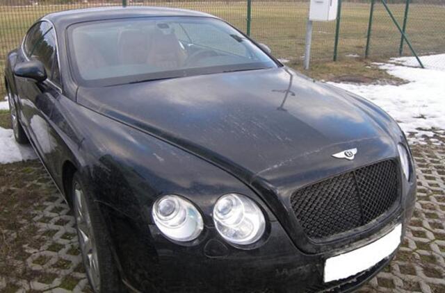 Pasienyje sulaikytas vogtas "Bentley"