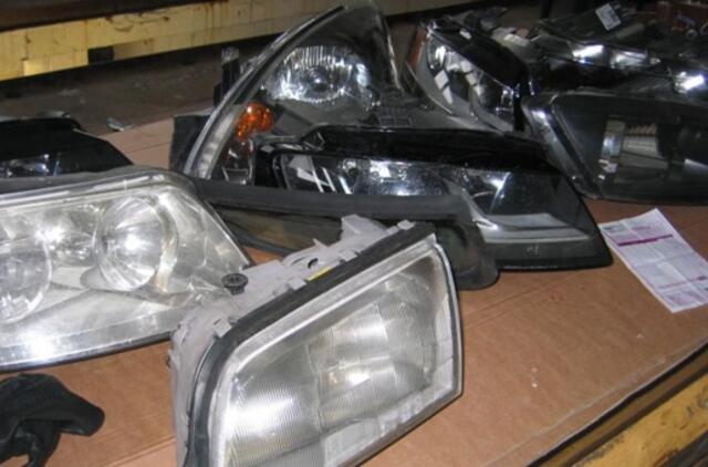 Pavogtų detalių į Lietuvą įvežti nepavyko