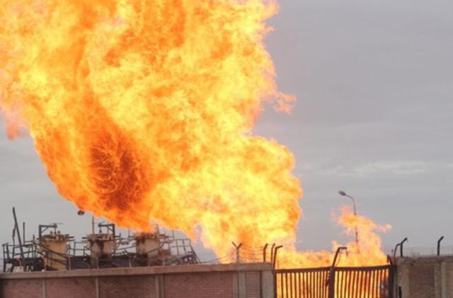 Po sprogimo Egipto terminale Izraelis nebegaus dujų