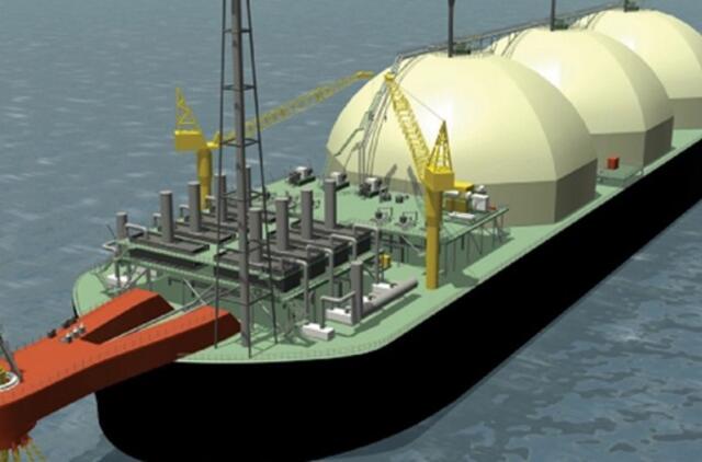 Premjeras: suskystintų dujų terminalas Klaipėdoje bus nedidelis