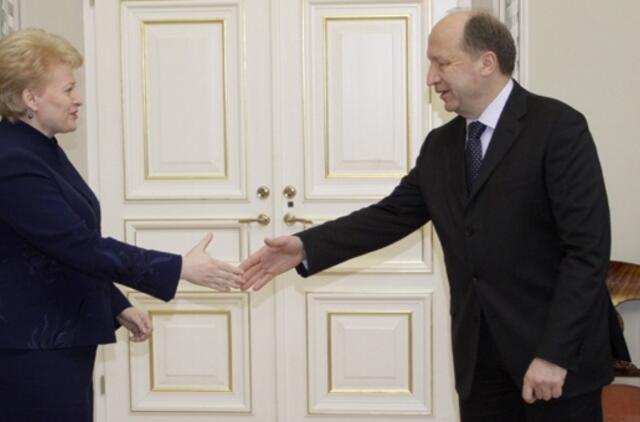 Prezidentė: nuo 2012 metų pensijos turi būti grąžintos į 2008-ųjų lygį