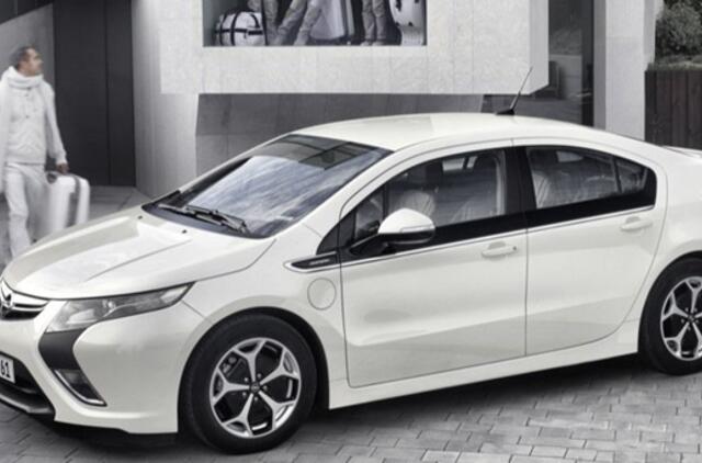 Serijinė "Opel Ampera" debiutuos Ženevos autosalone