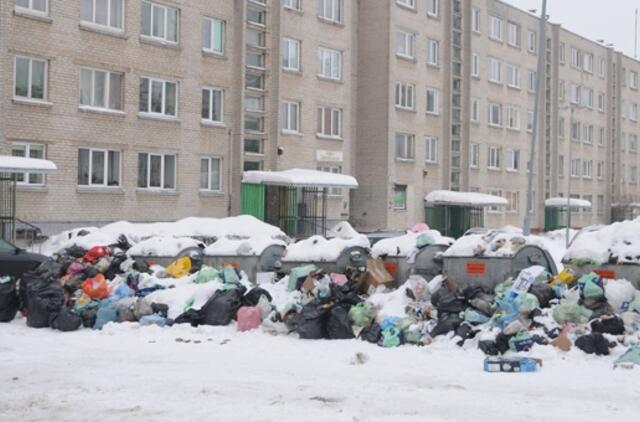 Siūloma keisti atsiskaitymą už atliekas