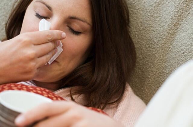 Specialistai: gripas iš Lietuvos atsitraukia