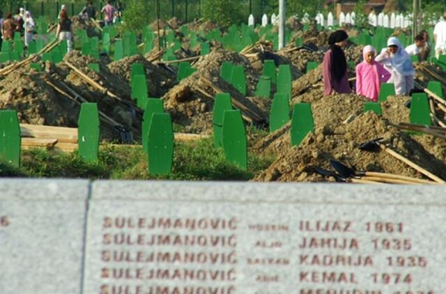 Sulaikytas prie Srebrenicos žudynių tariamai prisidėjęs serbų pareigūnas