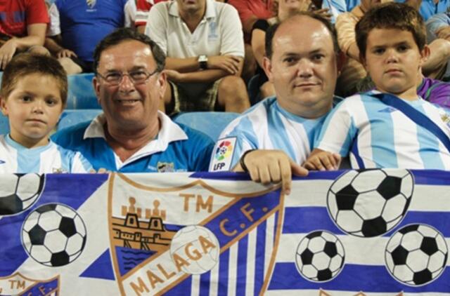Ispanijos futbolo čempionate pergalę iškovojo "Malaga"