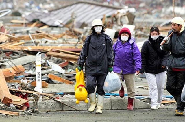 Japonijoje - noras padėti kitiems