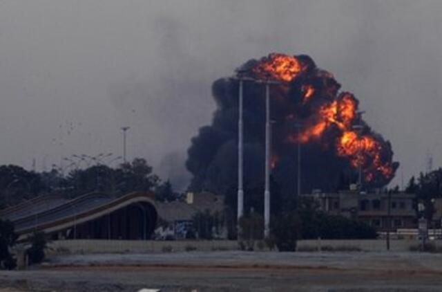 Muamaro Kadafio šalininkai įžengė į Bengazį