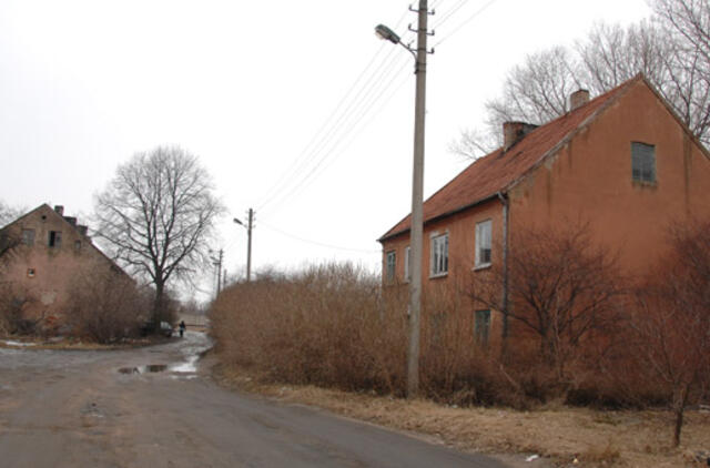 Nuspręsta griauti pastatus Merkio gatvėje