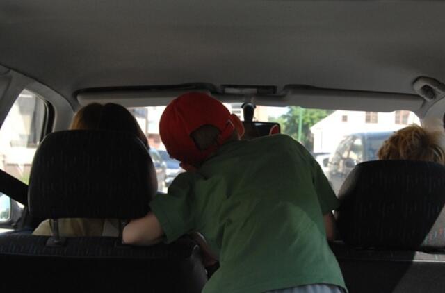 Pareigūnai reidų metu tikrins saugos diržų naudojimą