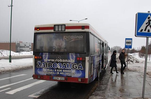 Vieną stotelę pamiršo, kitą sutvarkys tik iš bėdos