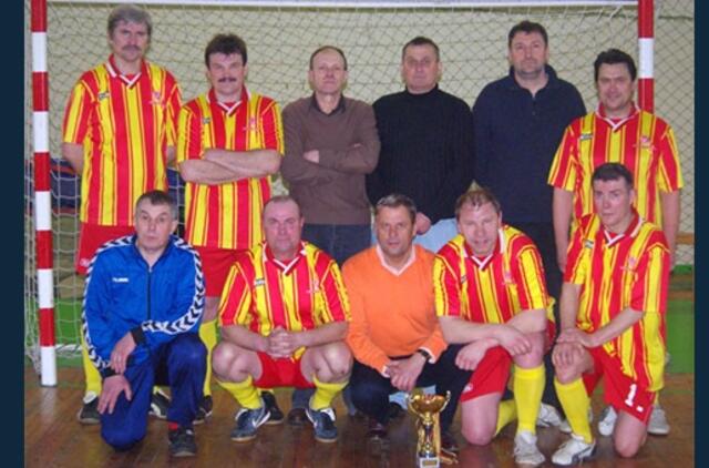 Baigėsi miesto senjorų salės futbolo pirmenybės