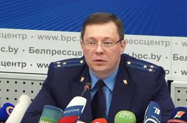 Baltarusijos prokurorai parodė teroristo kelionės į Minsko metro vaizdus