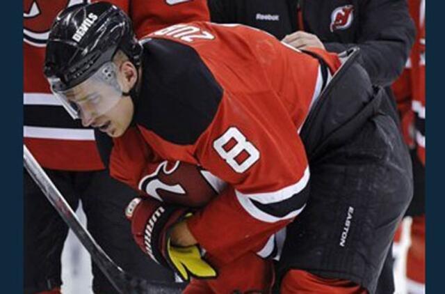 Dainius Zubrus patyrė traumą