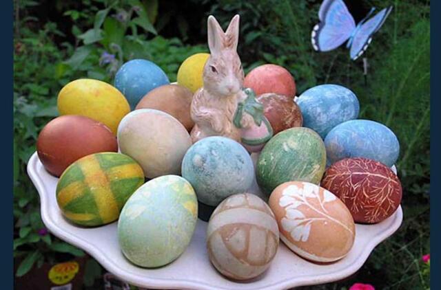 Kaip dažyti kiaušinius natūraliu būdu