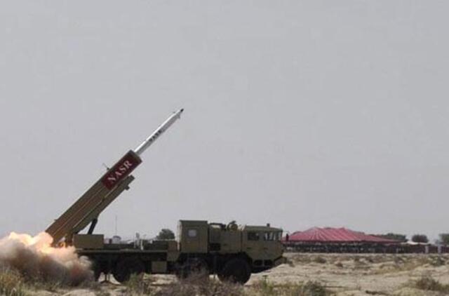 Pakistanas išbandė naują branduolinę raketą