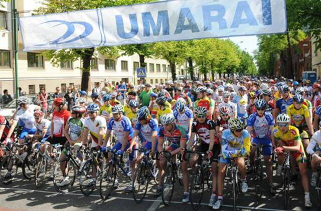 Umarai jau planuoja antrąjį dviračių maratoną