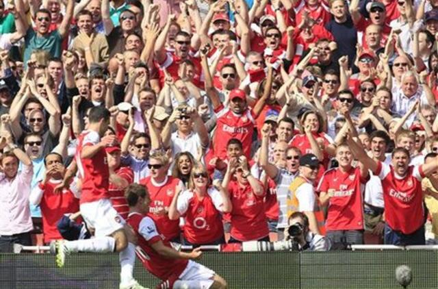 "Arsenal" įveikė "Manchester United"