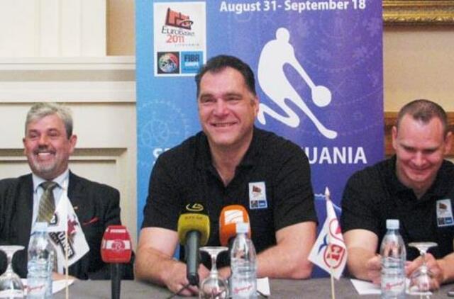 Arvydas Sabonis čempionatą pristatė gruzinams