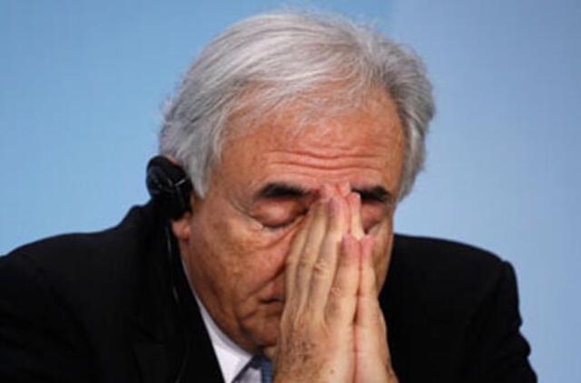 Baiminantis, kad Dominikas Strosas Kanas gali nusižudyti, sustiprinta jo priežiūra kalėjime