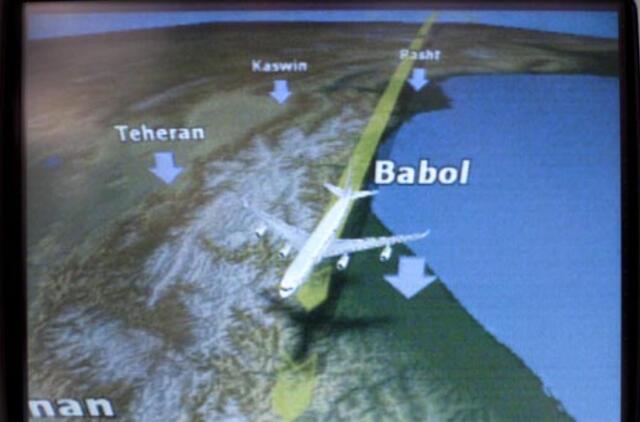 Iranas neleido Angelos Merkel lėktuvui skristi per savo oro erdvę