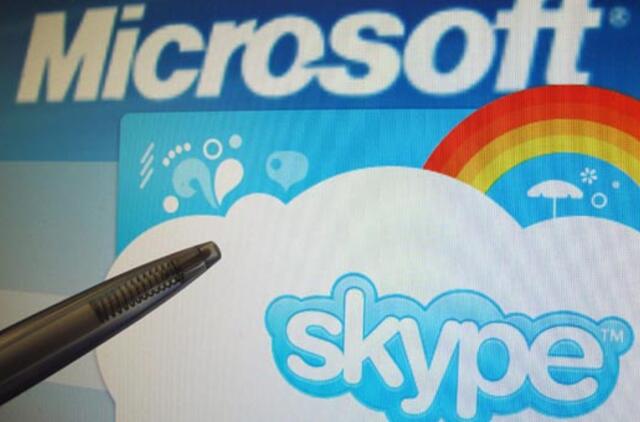 "Microsoft" patvirtino, kad už 8,5 mlrd. JAV dolerių įsigis "Skype"