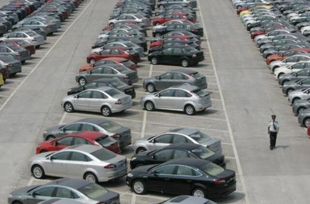 Naujų automobilių pardavimai JAV balandį padidėjo 17 proc.