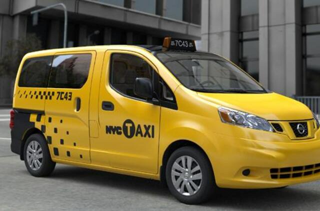 Niujorko taksistai persės į konkursą laimėjusios "Nissan" kompanijos modelius
