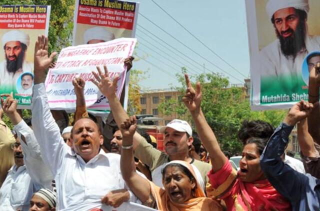 Pakistanas pyksta dėl susidorojimo su Osama bin Ladenu operacijos aplinkybių