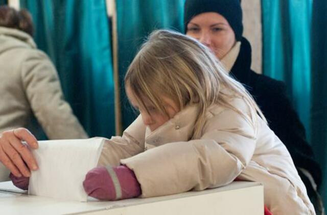 Siūloma vaikams suteikti rinkimų teisę