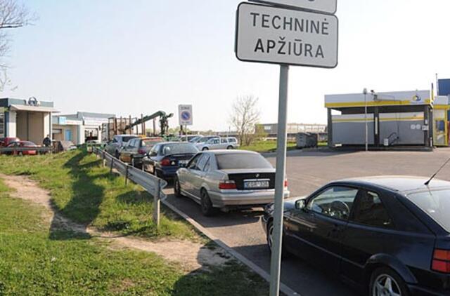 Techninės apžiūros: vėl pavasario bumas