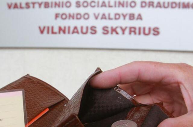 40 proc. gyventojų nepasitiki "Sodros" galimybėmis mokėti išmokas ateityje