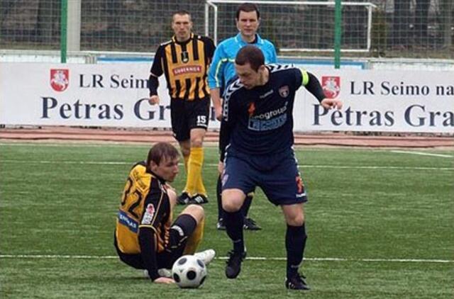 A lygos čempionate Gargždų "Banga" nugalėjo "Šiaulius"