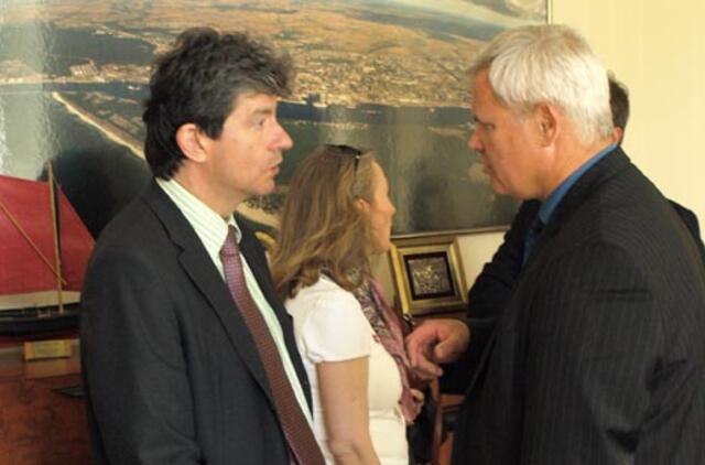 Austrijos ambasadorių sužavėjo Klaipėdos miestas