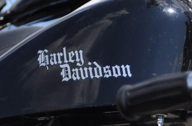 Avarijos metu žuvo "Harley-Davidson" vairuotojas