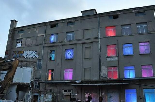 Bangų gatvėje - Kultūros fabriko statybų pradžia