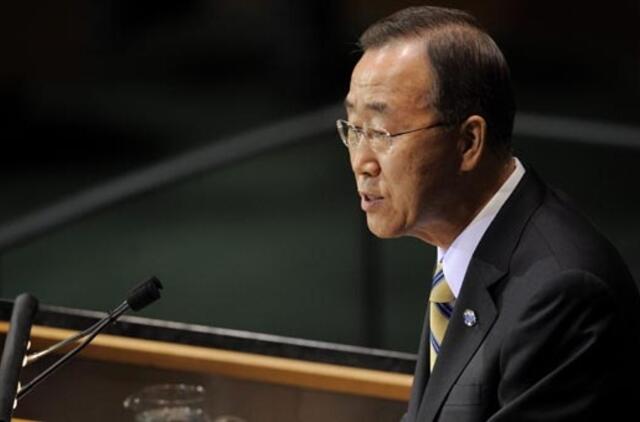 JT generalinis sekretorius Pan Gi Munas perrinktas antrajai kadencijai