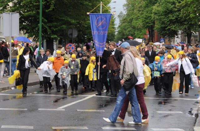 Klaipėdoje aidi baigiamieji chorų festivalio akordai