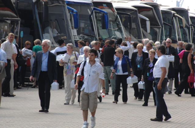 Lietuvoje įspūdingai didėja turistų srautai